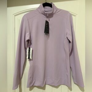 Nike Dri-FIT 1/4-Zip Golf Pullover Jacket in Lilac Purple l Women's XS l NWT
